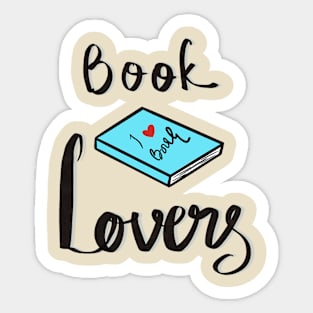 Book Lover! Sticker